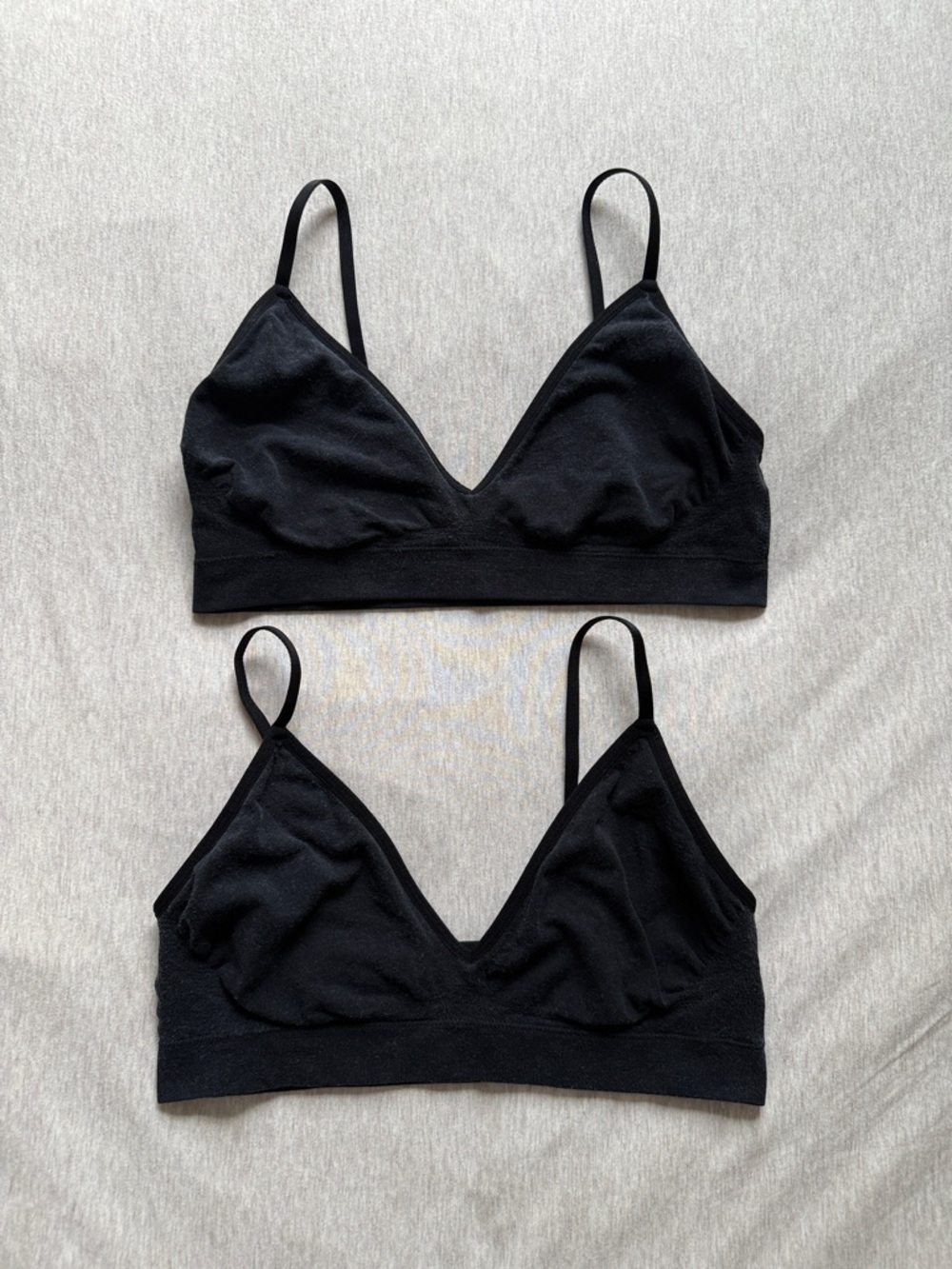 2x Boody Lyocell Triangle Bralettes